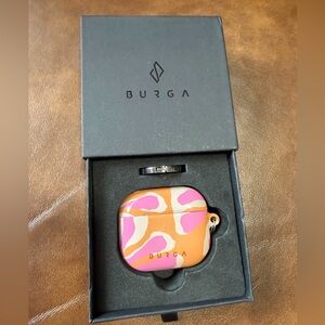 Burga Pink and Orange Aloha AirPods 3 Case